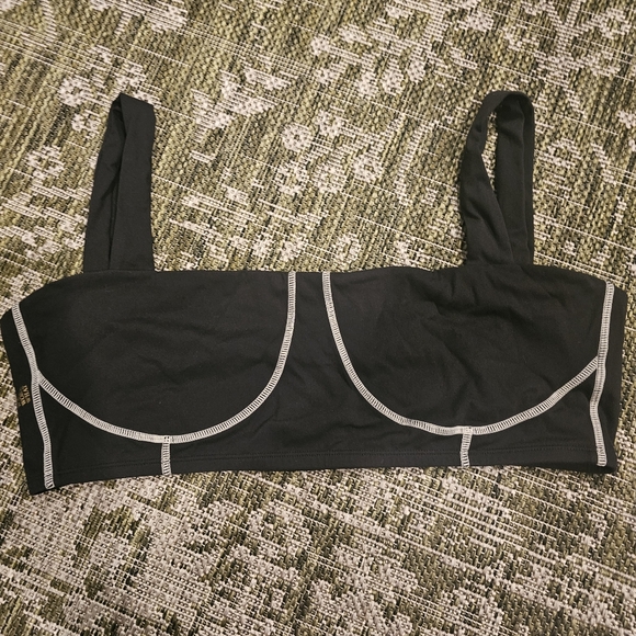 WeWoreWhat XL Black & White sport bra - Picture 1 of 8